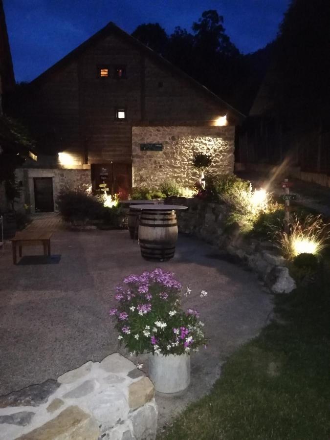 Un R De Memises Panzió Thollon-les-Memises Kültér fotó